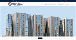 Desktop Screenshot of grupogosa.com